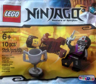 LEGO Minifigure-Dareth vs. Nindroid Polybag-Ninjago-5002144-1-Creative Brick Builders